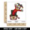 Water Bottle Sticker Set Jack-In-The-Box Circus Clown Toy Cute Waterproof Vinyl Stickers Pack Decal, Skateboard, Laptop, Car, Window, Bumper - 5 Pack